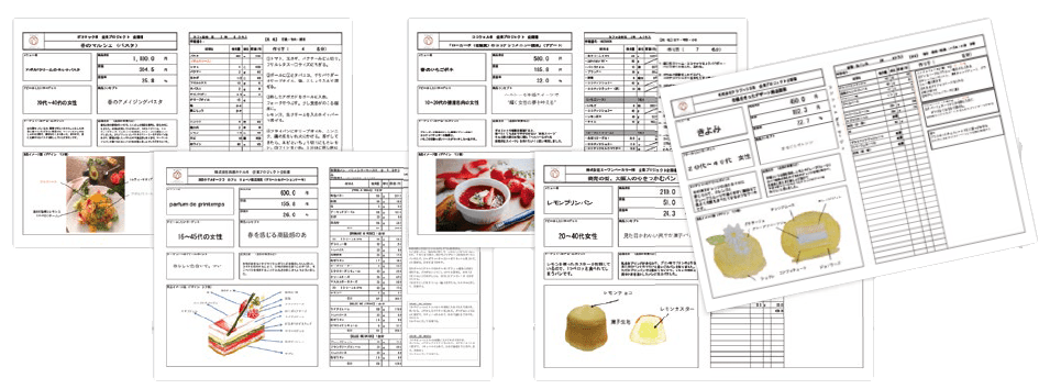 学生のオリジナルレシピ抜粋